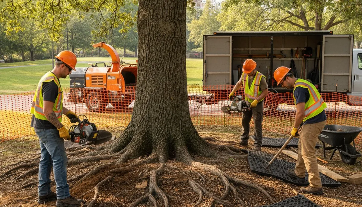 Tree root protection service in South Burlington, VT for healthier roots and stronger trees
