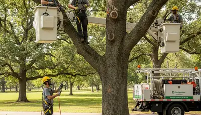 Arbor Tree Care treating diseased trees in South Burlington, VT for healthier growth